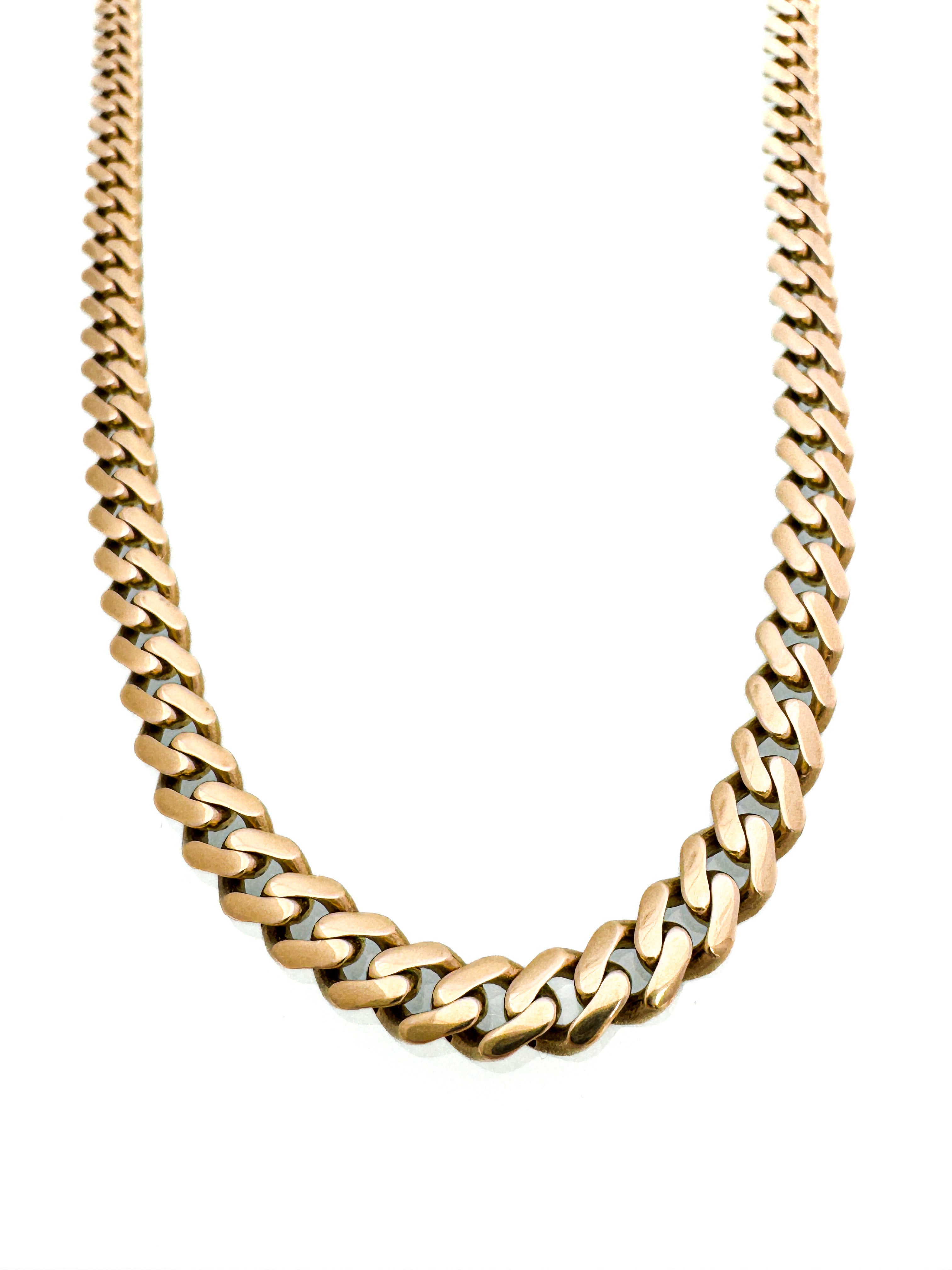 שרשרת קובנית 14 קארט