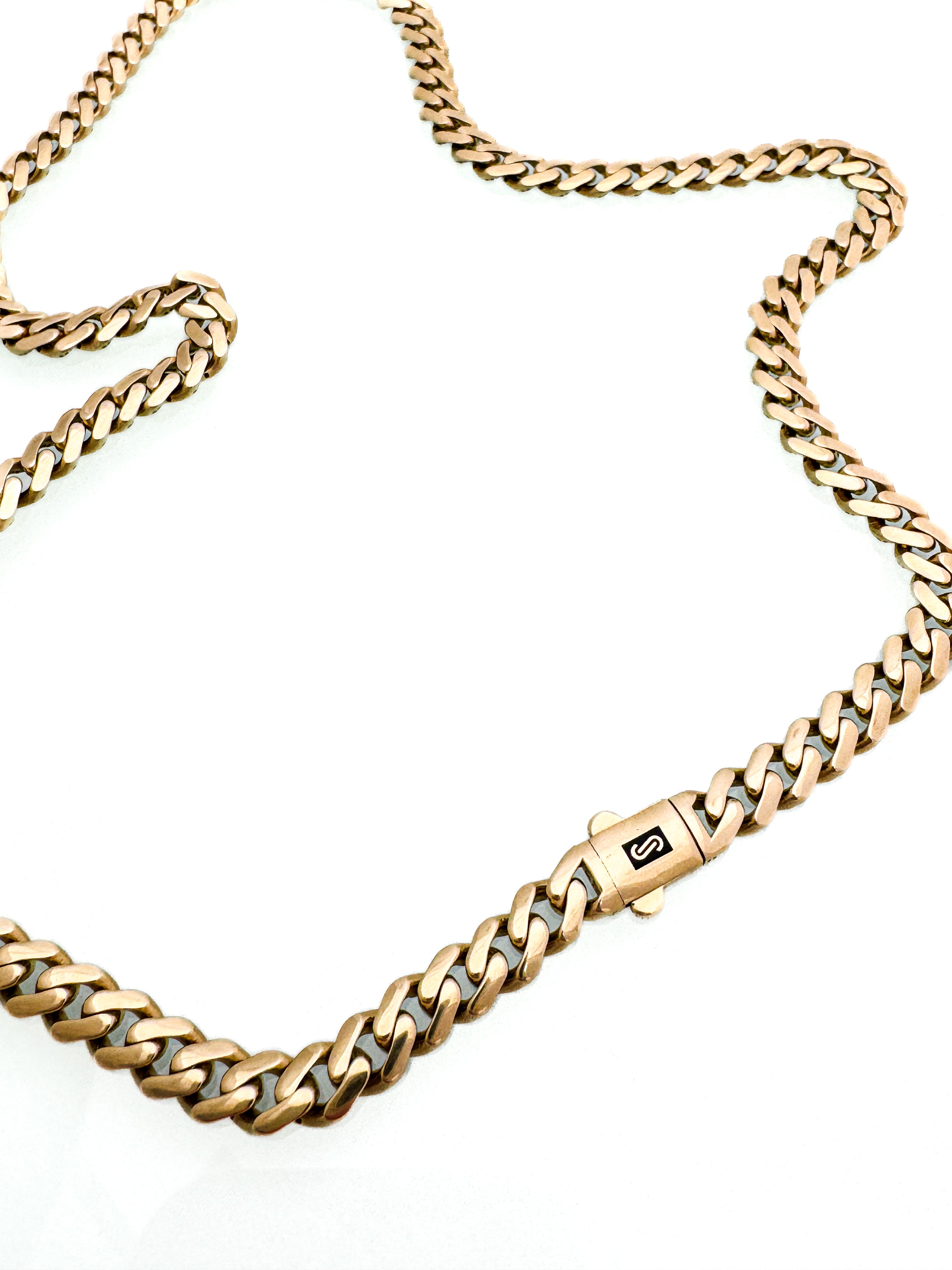 שרשרת קובנית 14 קארט