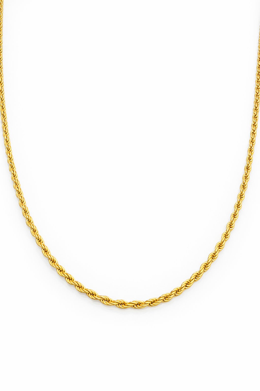 שרשרת חבל 18 קראט