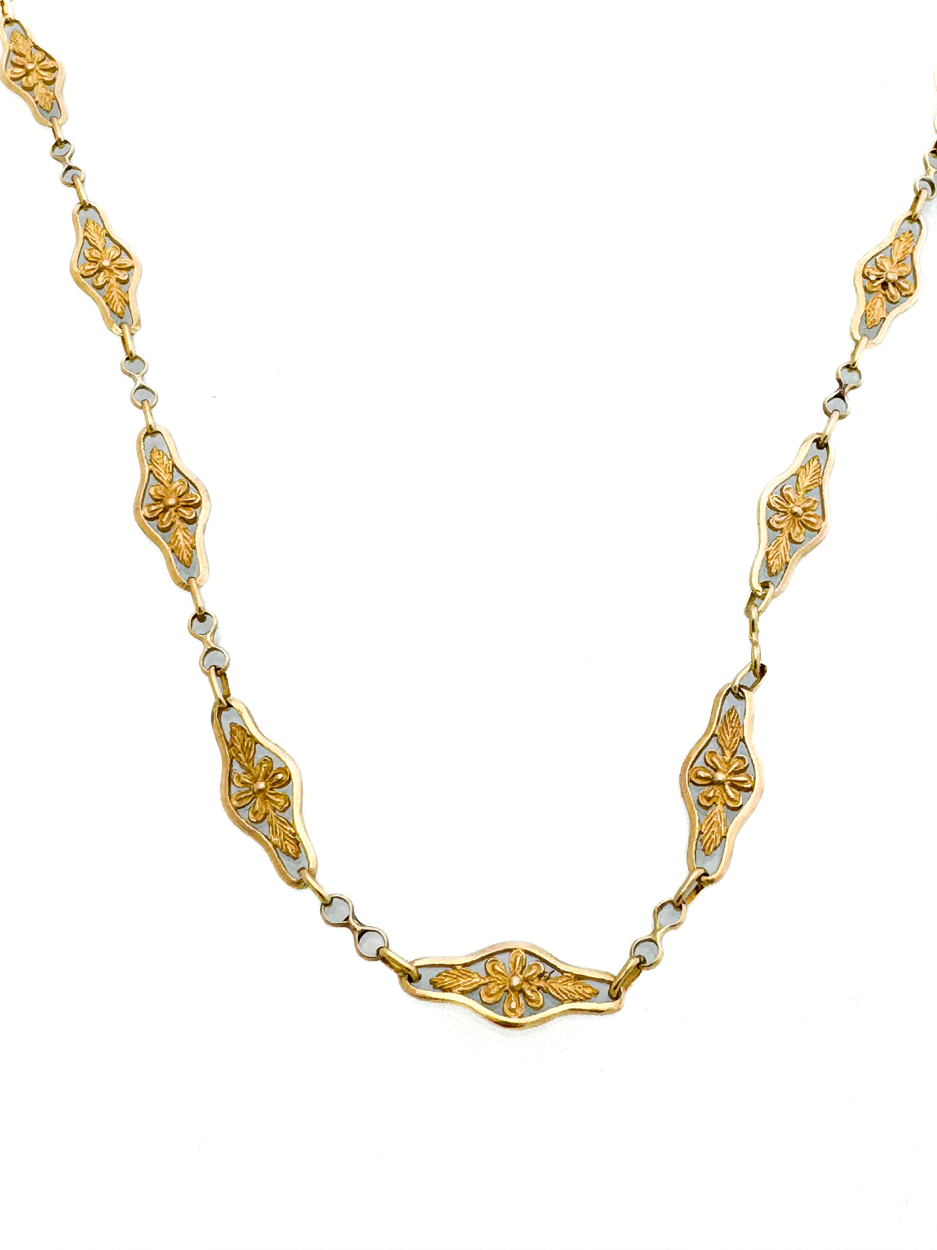 שרשרת סיטואר 18 קארט