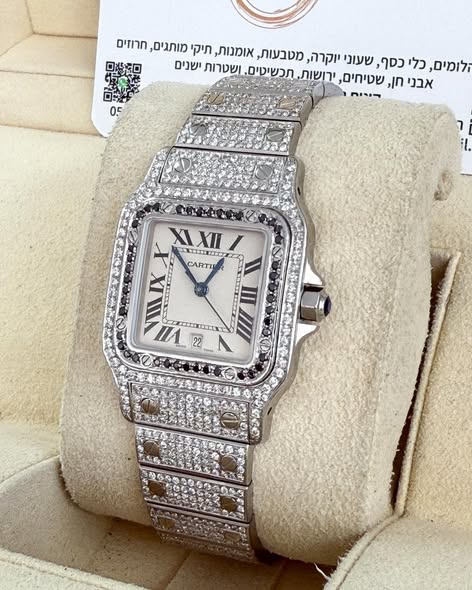 שעון קרטייה סנטוס ג׳בלי