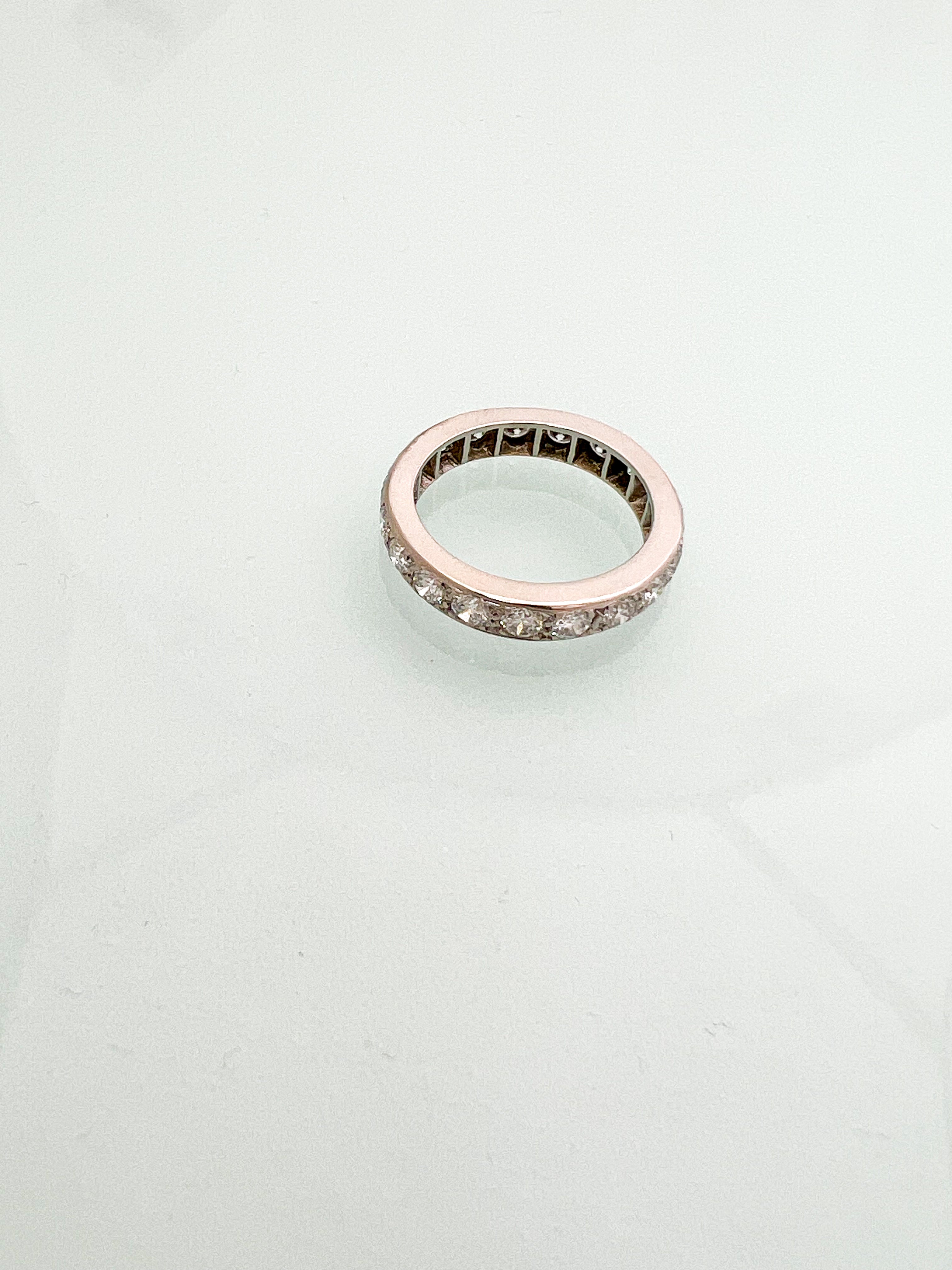 טבעת איטרניטי משובצת כולה יהלומים