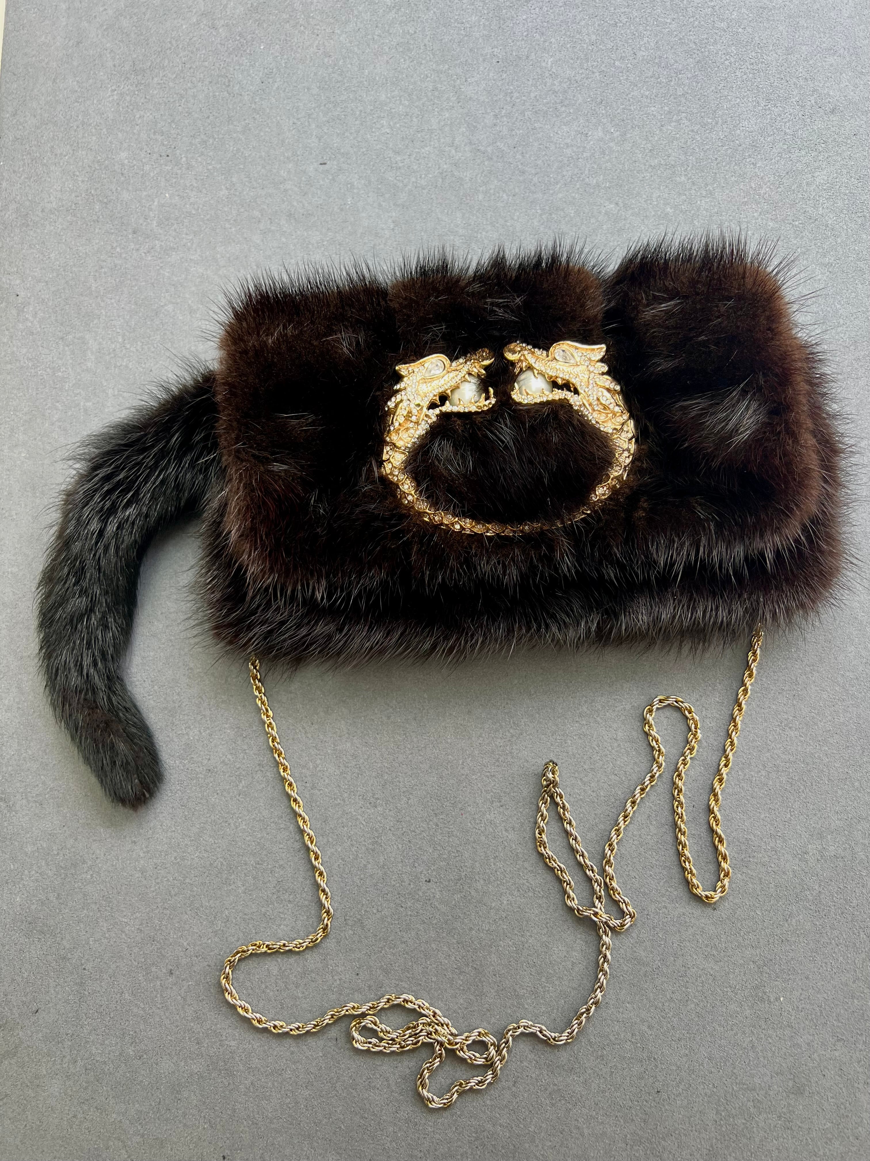 תיק מינק GUCCI X TOM FORD