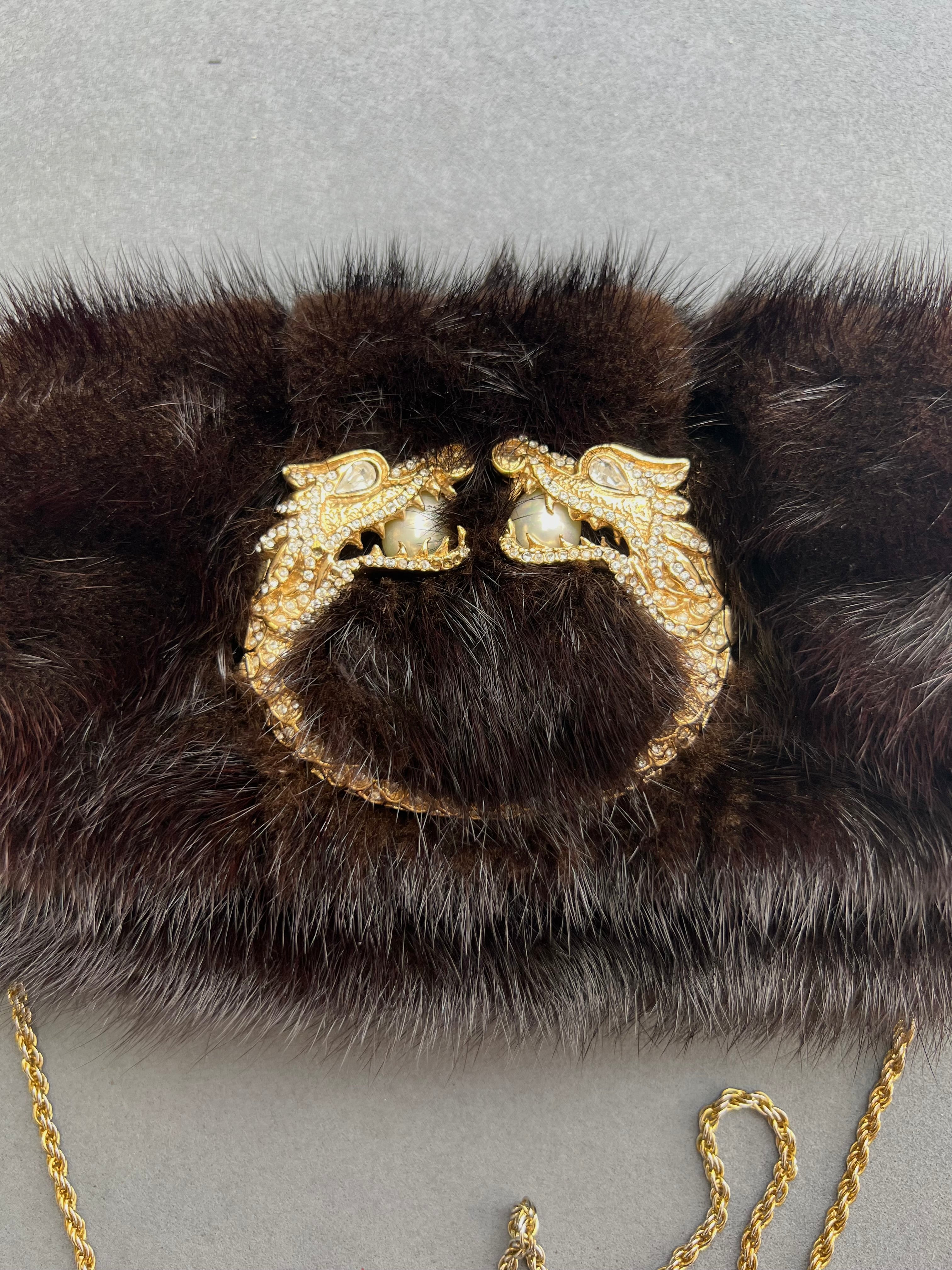 תיק מינק GUCCI X TOM FORD