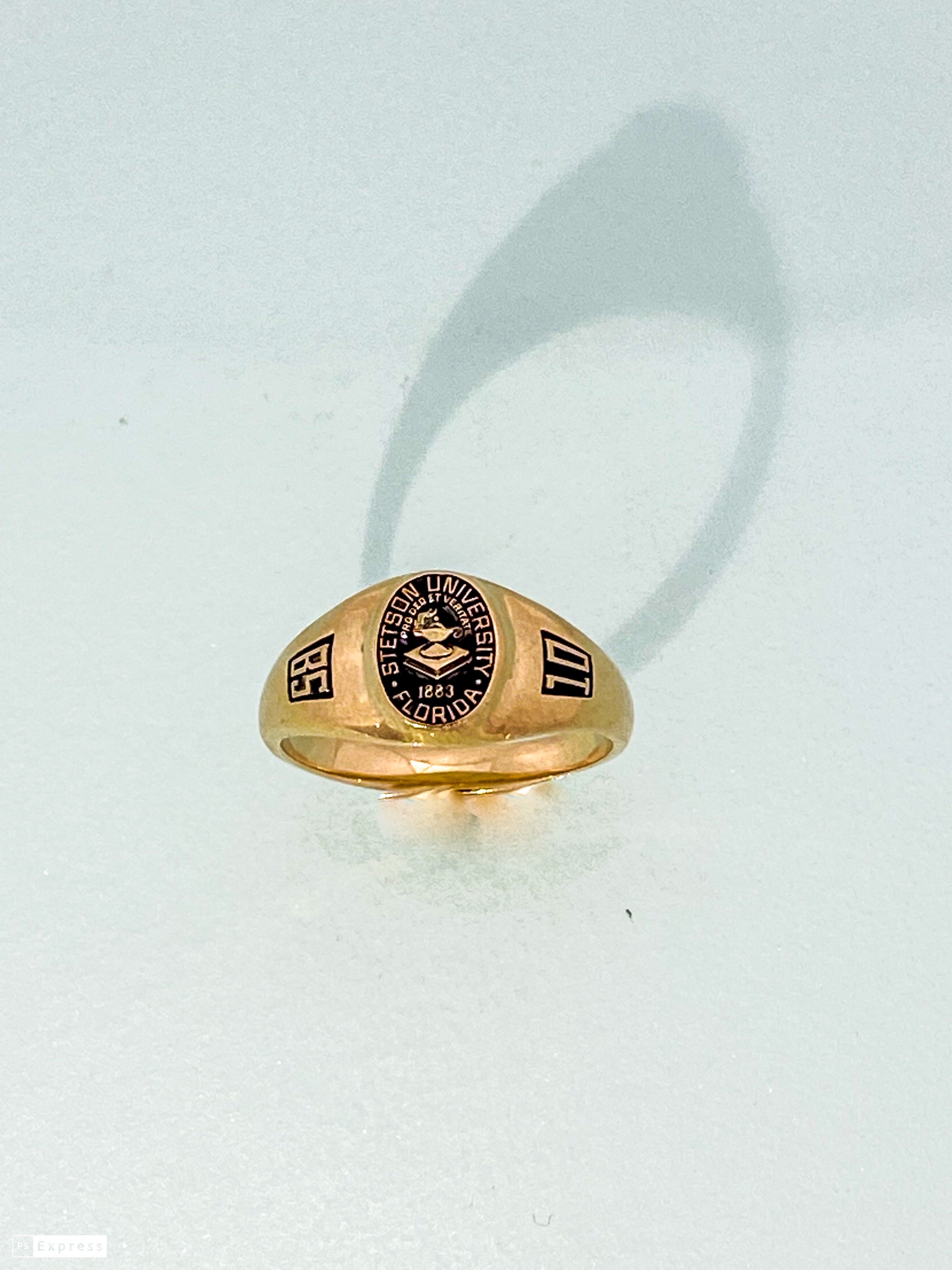 טבעת קולג זהב 14 קארט