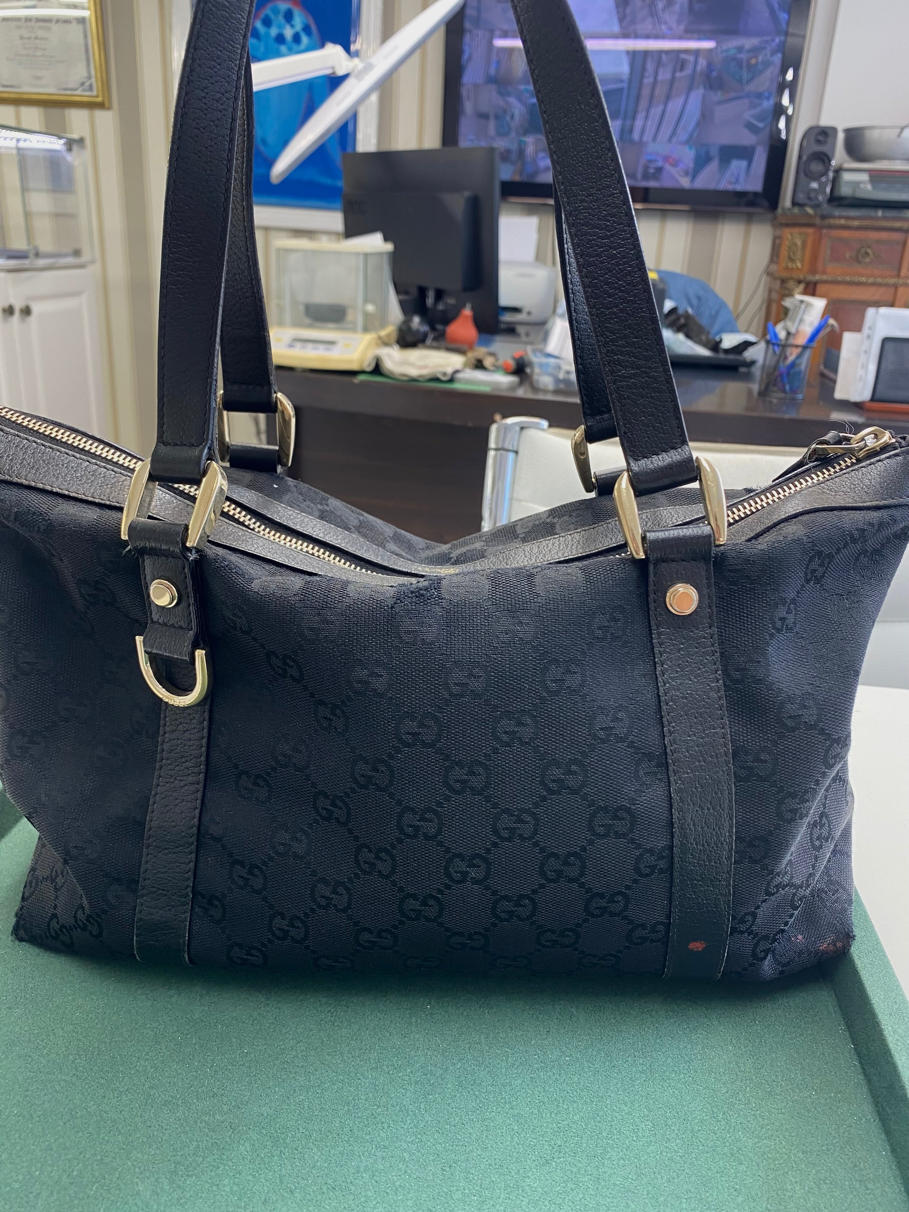 תיק בד וינטג' של גוצי