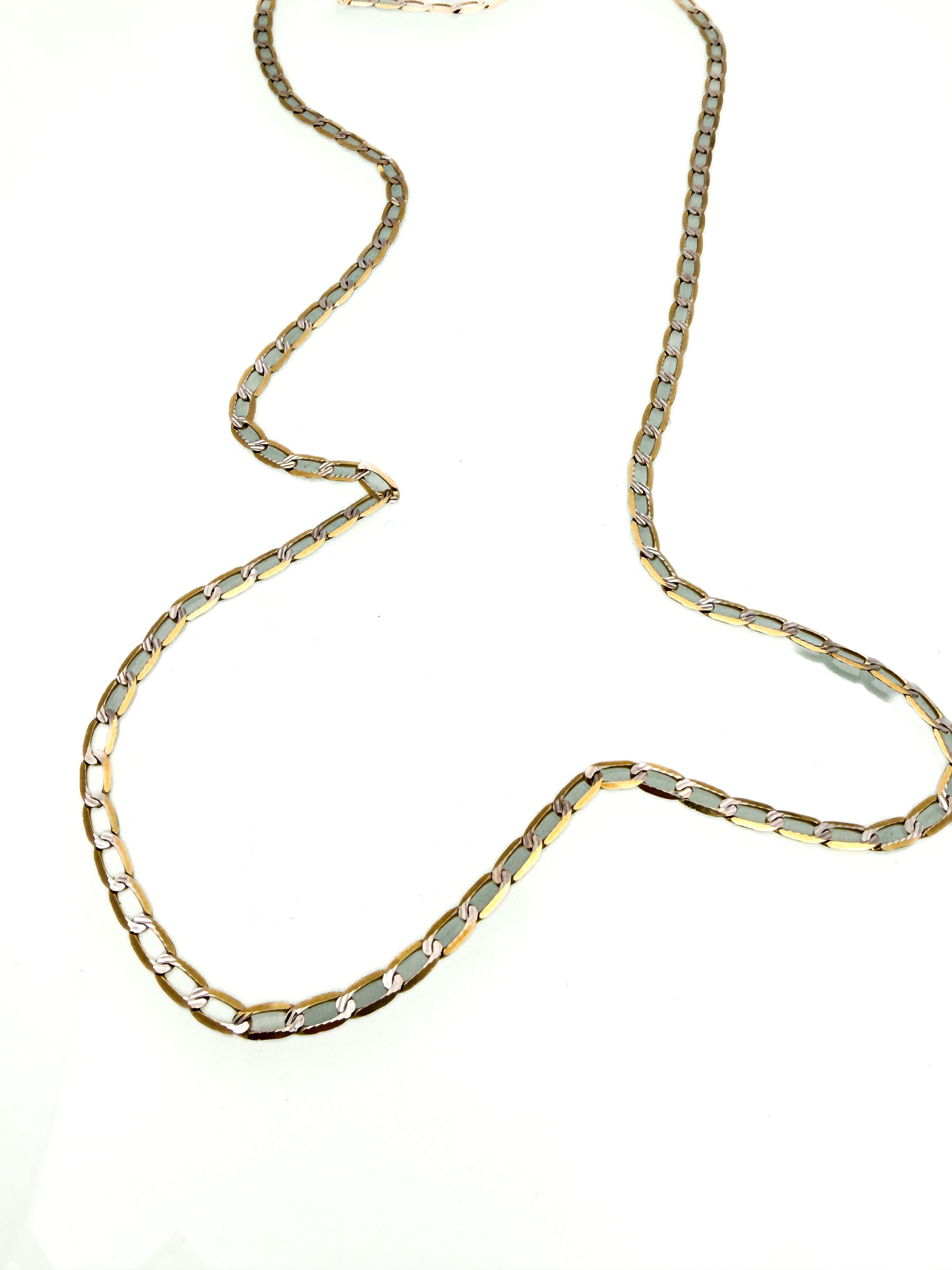 שרשרת חוליות 14 קארט