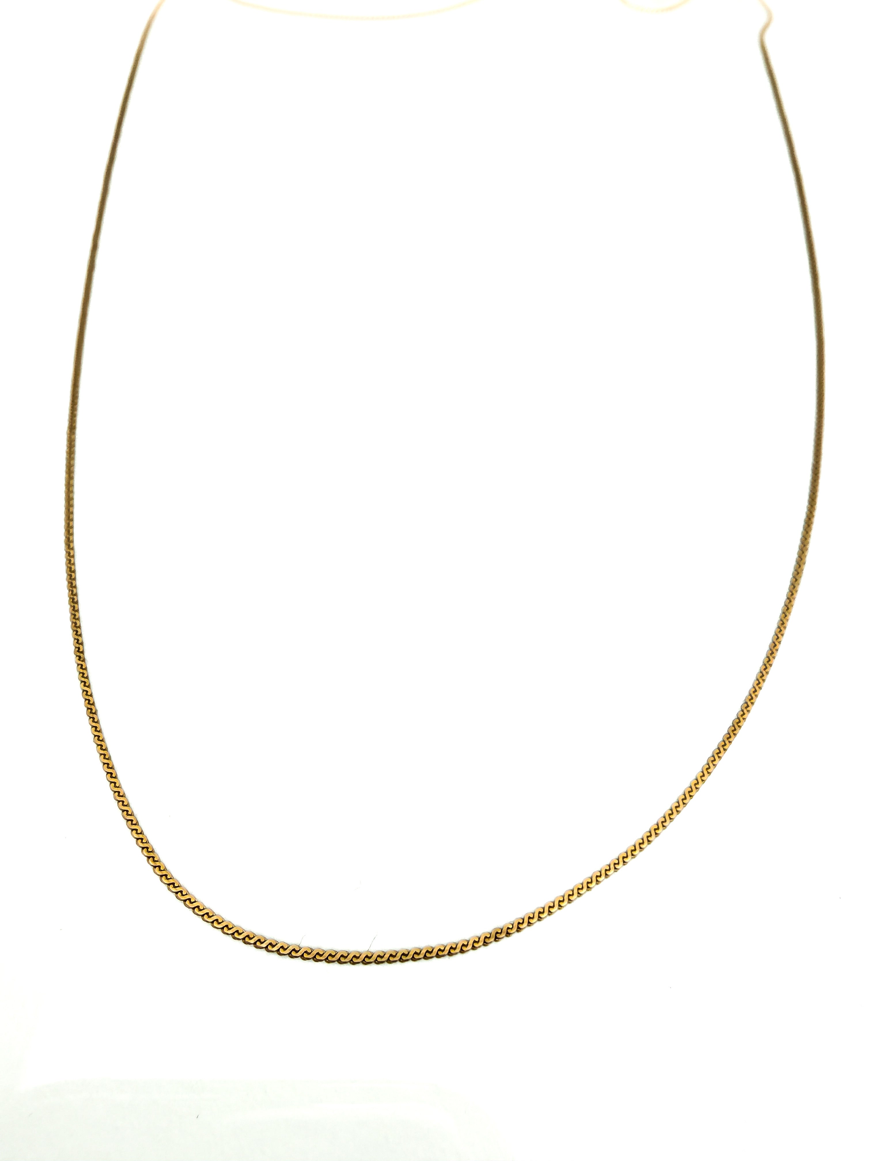 שרשרת דקה 14 קארט