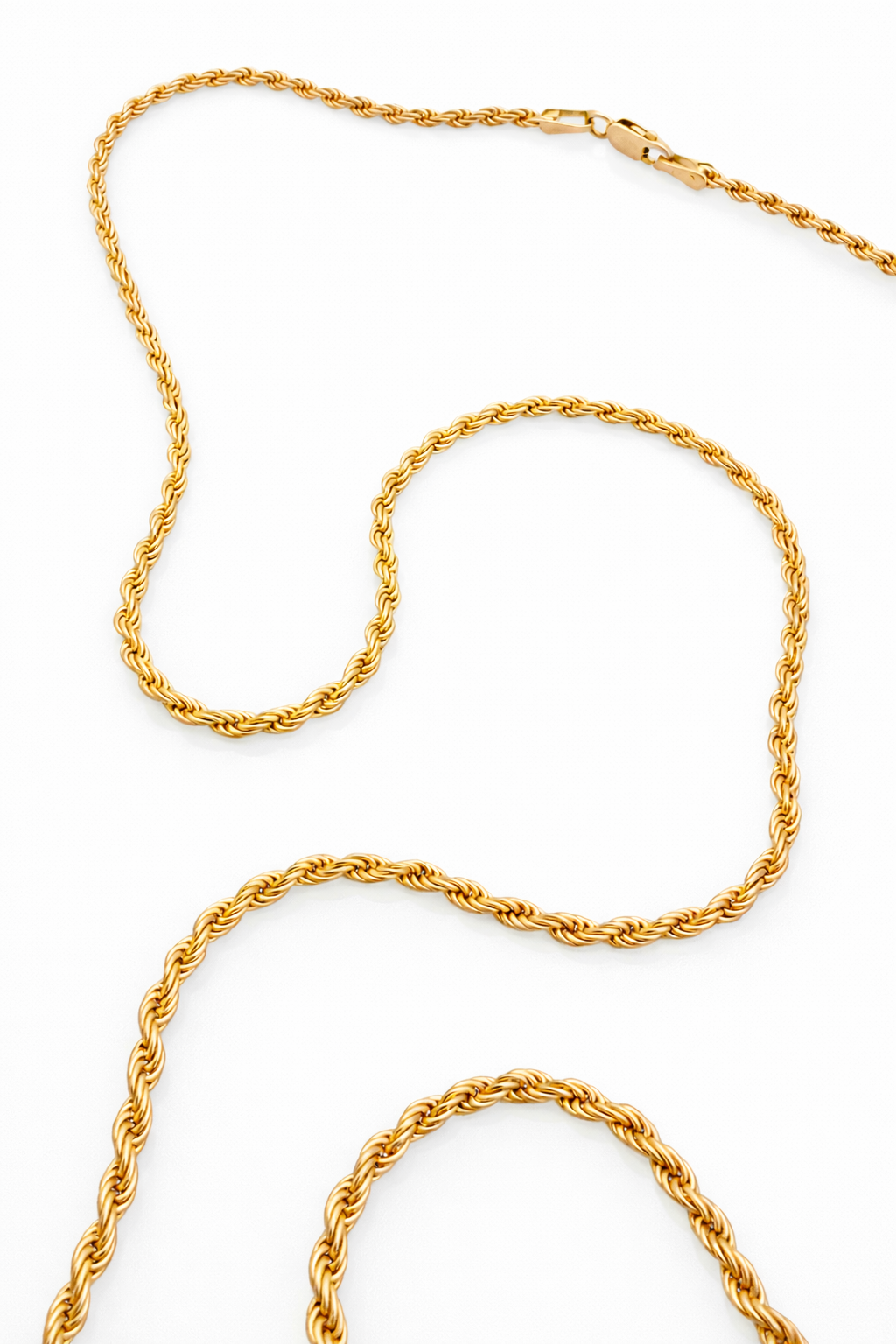 שרשרת חבל 18 קראט