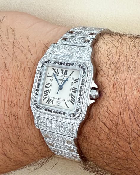 שעון קרטייה סנטוס ג׳בלי