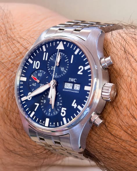 שעון שאפאוזן כרונוגרף פיילוט